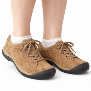 Size 8.5 KEEN Women’s Presidio Brown Nubuck Leather Oxford Shoes